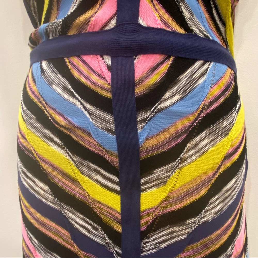 Missoni Multicolor Sleeveless Midi Dress size 10 - Picture 7 of 11